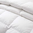 thumbnail image 4 of Puredown 800 Fill Power European 90% White Goose Down Mediumweight Comforter Made in Germany with Breathable Soft Cotton Fabric, White, Full/Queen, 4 of 8