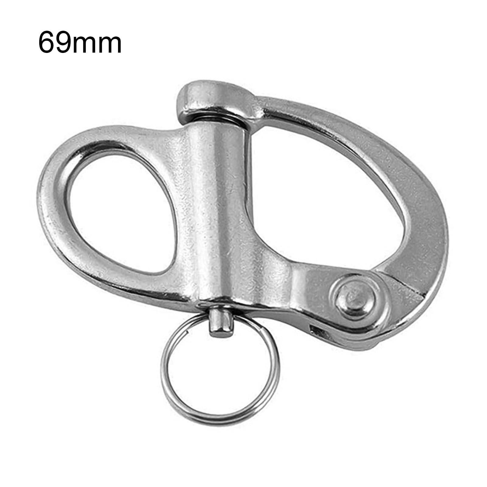 Stainless Steel Swivel Snap Shackle Yacht Marine Boating Quick Release Clasp 