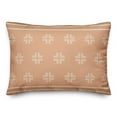 thumbnail image 2 of Creative Products Blush Mudcloth 14x20 Spun Poly Pillow, 2 of 3