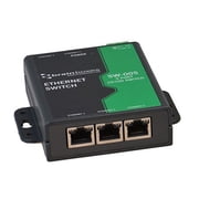 Brainboxes 5-Port Unmanaged Ethernet Switch wall Mountable, Black