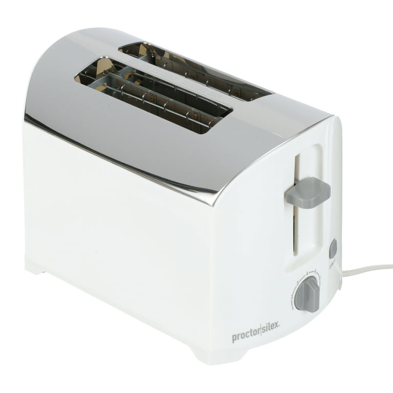 2 Slice Toaster with Thin Chrome Band Gray - Figmint™