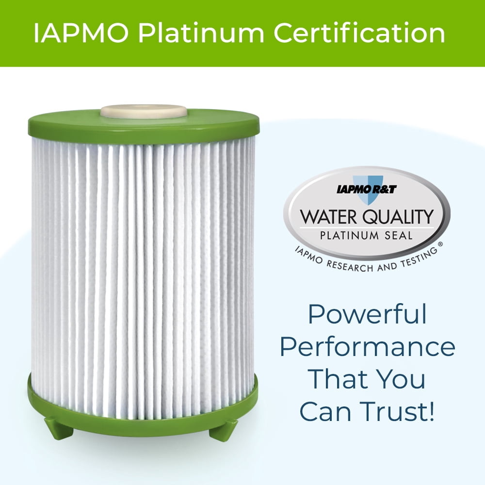WaterChef UR90 Under-Sink Filtration Cartridge, 1,000 Gallon Capacity, NSF/ANSI Certified for 78 Contaminants