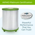 thumbnail image 4 of WaterChef UR90 Under-Sink Filtration Cartridge, 1,000 Gallon Capacity, NSF/ANSI Certified for 78 Contaminants, 4 of 5