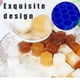 thumbnail image 4 of Bandejas para cubitos de hielo para congelador con tapa, 37 rejillas de silicona para moldes de cubitos de hielo pequeños, fácil de liberar, reutilizables en contenedores organizadores o cubos de, 4 of 5