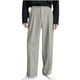 thumbnail image 5 of Pantalones largos de moda para hombre, con cordón, cintura elástica, color liso, informales, largos, de chándal, de pierna recta, holgados, casuales, blancos, de pierna ancha, para hombre., 5 of 6