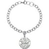 Personalized Planet Sister Stainless Steel Name Bracelet