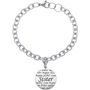 Personalized Planet Sister Stainless Steel Name Bracelet