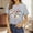 Light Gray, variant on KDFJPTH Womens T Shirts Graphic Book Shirts Reading Teacher Shirt Book Lovers Rainbow Shirt Short Sleeve Tshirts Tops