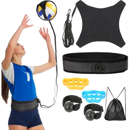 DEA Volleyball Training Equipment Aid,Premium Volleyball Rebounder Trainer Kit,Solo Practice Trainer for Serving Setting Spiking and Arm Swing,Volleyball Gifts for Teen Girls & Boys