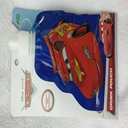 Best Brands/Disney Pixar Cars 14 oz. Compact & Reusable Drink Pouch w/Clip by Best (Best Alcoholic Drinks For Parties)