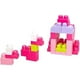thumbnail image 2 of MEGA Bloks First Builders Big Building Bag Pink multicolor, 2 of 3