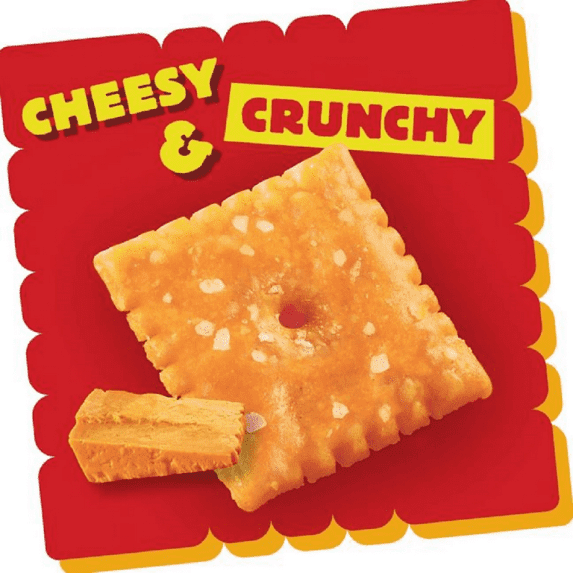 Cheez-It Original Baked Snack Crackers – 45 Pouches, 1.5 oz Each | 100% Real Cheese