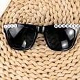 thumbnail image 2 of Bride Sunglasses for White Heart Sunglasses Black One Size, 2 of 3