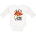 thumbnail image 3 of Inktastic This Little Turkey is Going to Be a Big Sister Girls Long Sleeve Baby Bodysuit, 3 of 5