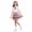 Pink, variant on Girls' JK School Uniform Outfit Cute 2 Piece Set with Bow Tie Shirt and Pleated Skirt,3T-13Y Pink 9-10 Years