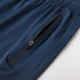 thumbnail image 6 of XIAONU Women's Quick Dry Athletic Capri Shorts Zipper-Pocket Workout Gym Knee-Length Pants, 6 of 8
