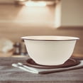 thumbnail image 3 of Monyance vintage enamel bowl Enamel Popcorn Bowl Set - Vintage Chinese Style - 2pcs(9.45X9.45X3.94Inches), 3 of 11
