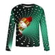 thumbnail image 5 of Blusas y camisas de manga larga con cuello redondo para hombre, estilo casual, cuello redondo, manga larga, camiseta estampada de Halloween, blusa de poliéster para hombre., 5 of 5