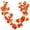 Pumpkin Light Decorations-Watermelon Red, variant on Pumpkin Maple Leaf String Lights, Plug In Halloween Lights, 118.11 in Black Fall Garland for Indoor Outdoor Decor