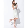 thumbnail image 5 of BLISSFUL STEP Closed Toe Lace Up Heel Chunky Heels Pumps for Women Pink 7, 5 of 7