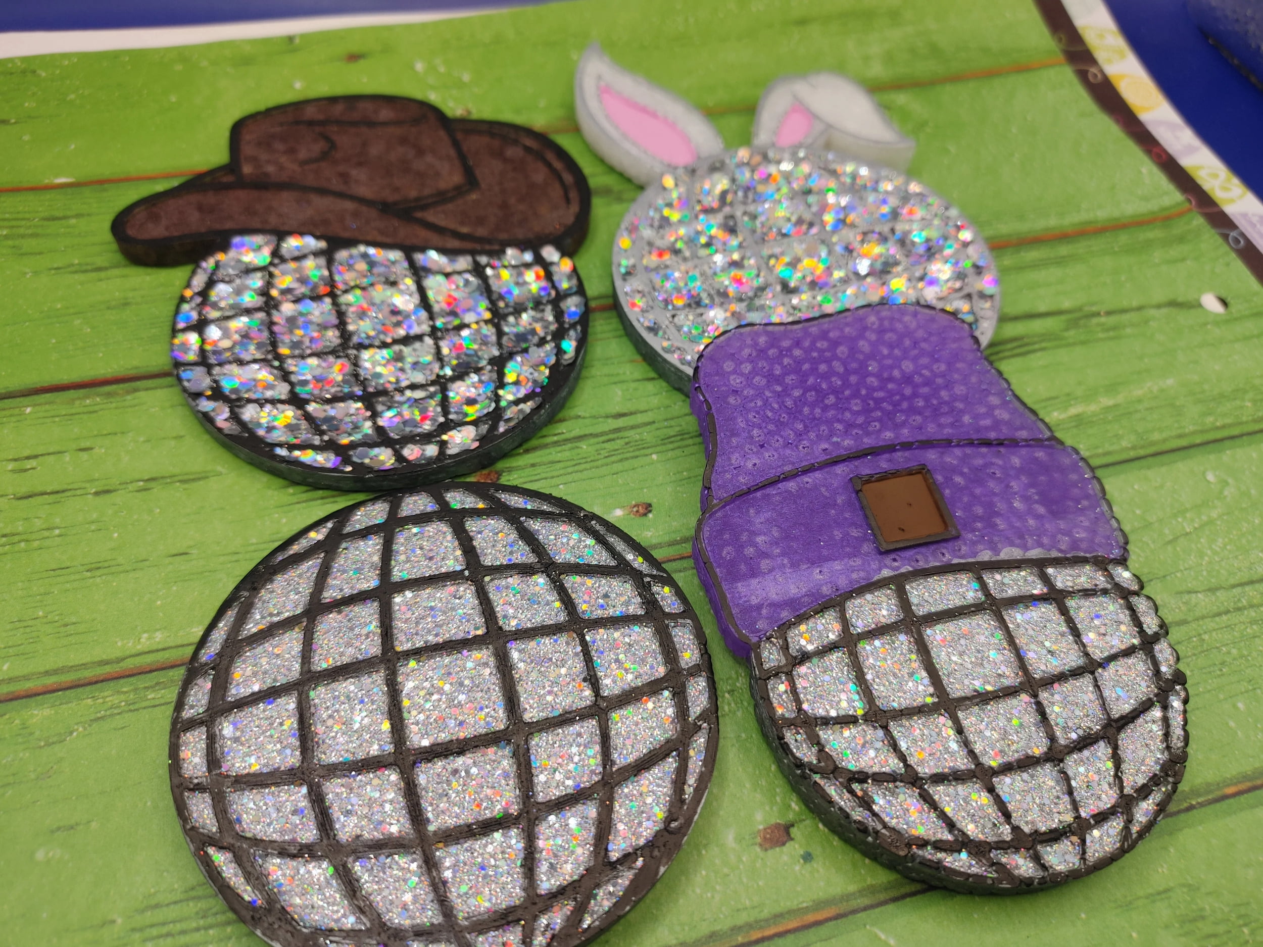 Disco Ball Silicone Freshie Mold