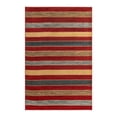 thumbnail image 3 of Unique Loom Fars Collection Area Rug - Monterey (6' 1" x 9' Rectangle Multi/Rust Red), 3 of 7