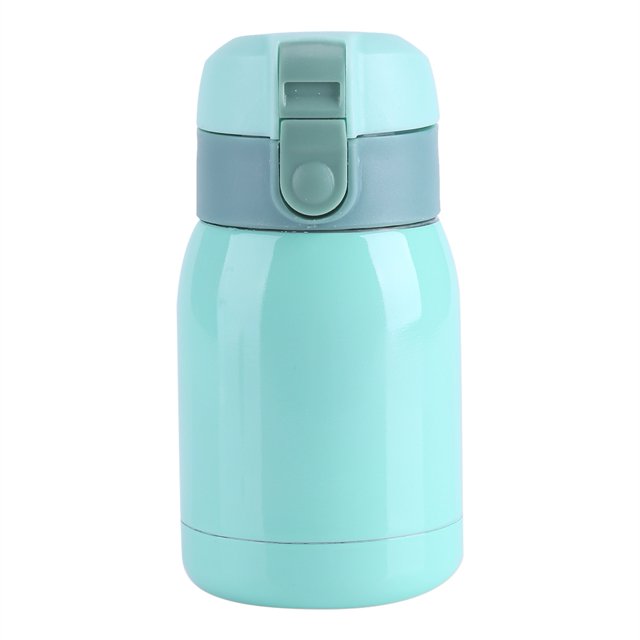 Tasse isolée, Tasse d'eau isolée sous vide à double paroi en acier inoxydable de haute qualité MAGT 200/360ML (180ml-Bleu)