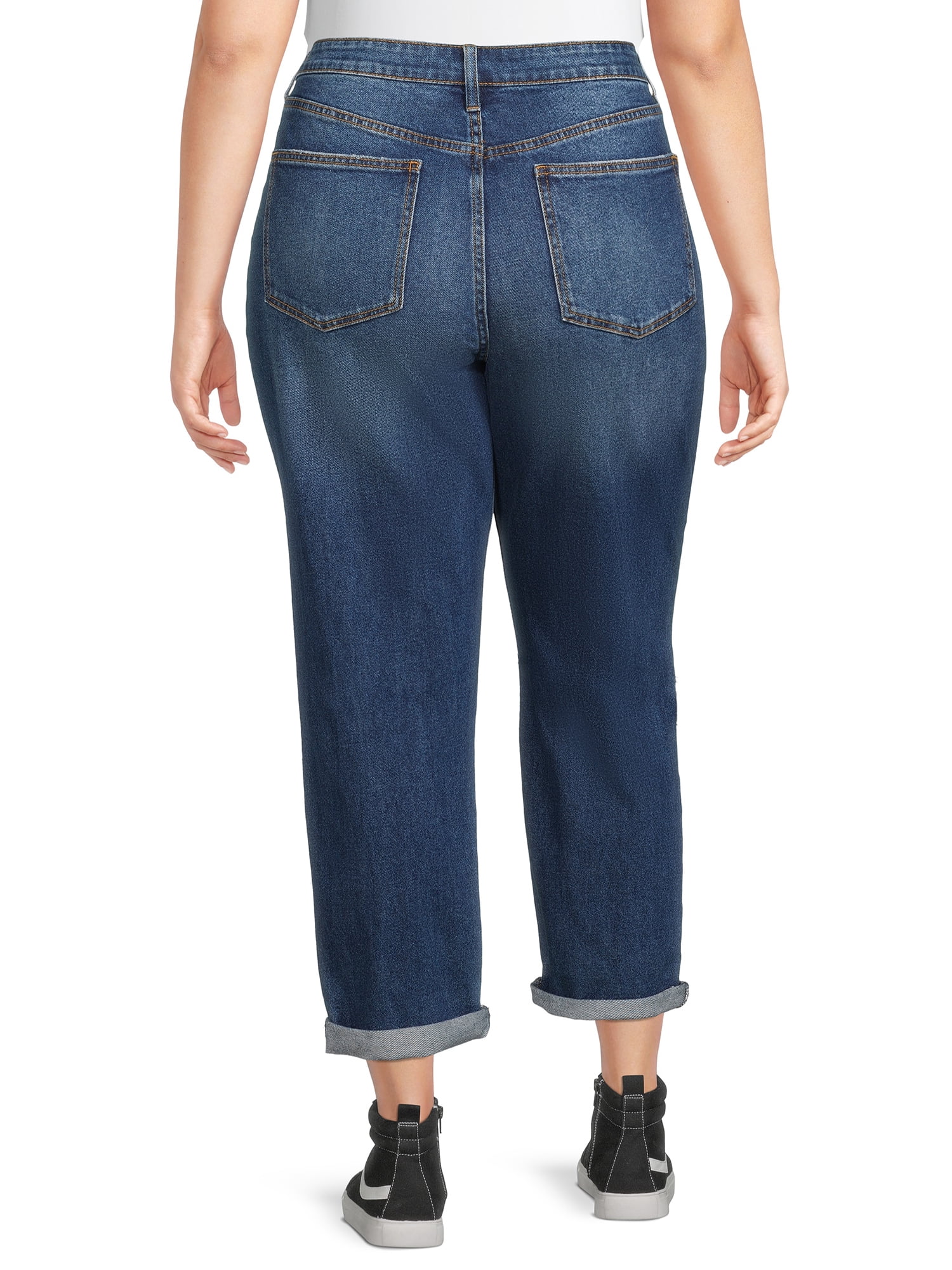 High Rise Curvy Mom Jeans 