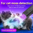 thumbnail image 2 of LED Flashlight 365nm Purple Light Torch 1200mAh Battery Inspection Aluminum Alloy USB Rechargeable Power Bank Money Detector, 2 of 6