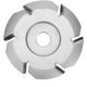 thumbnail image 1 of Disco para tallar madera, herramienta de corte de fresado de 6 dientes para amoladora angular de apertura de 16 mm (diámetro de pulido de 90 mm), 1 of 4