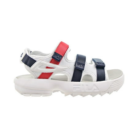 Fila Disruptor Strap Men's Sandals White-Navy-Red 1sm00069-125