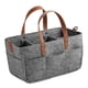thumbnail image 3 of Bolsa de pañales para bebé, ligera, con múltiples bolsillos, para biberones y pañales. Gris oscuro, 3 of 9