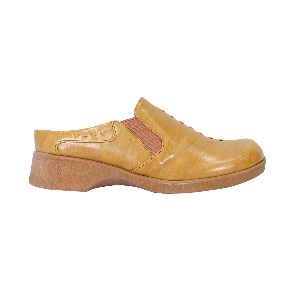FUZZY Glenda Women Extra Wide Width Comfort Squared Toe Clogs