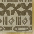 thumbnail image 4 of Reyn Spooner Kona Coast Kappa Tropical Tribal Brown Beige Flatweave Indoor/Outdoor Area Rug, 8x10, 4 of 9