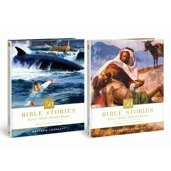 50 Bible Stories Every Adult Should Know: Two-Volume Set (Hardcover)