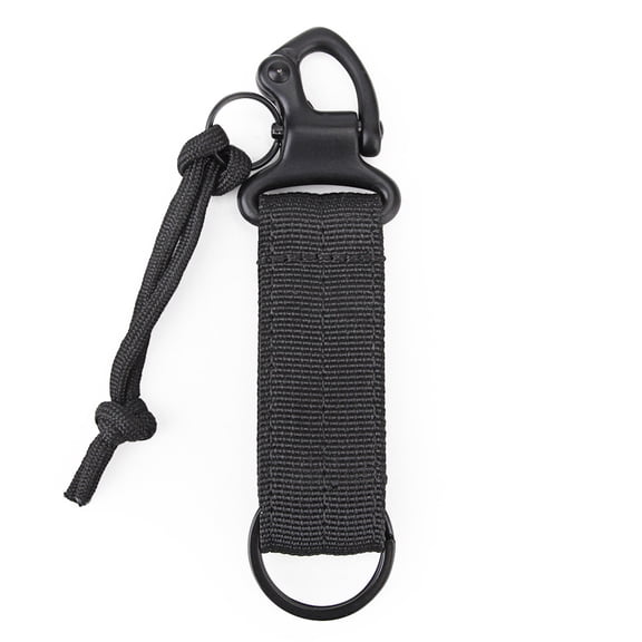 Mobutofu Keychain to System Key Buckle Black 1Set