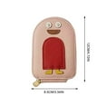 LYTiang Penguin Accordion Card Holder With Litchi Pattern Cute And a-complete-guide-on-saying-good-morning-in-spanish