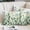 Green, variant on St Patrick's Day Pillow Covers, Linen Long Throw Pillow Case, Spring Leaves Green Botanical Flowers Plants Holiday Pillow Protector Decorative Cushion Cover for Living Room/Bedroom 20" x 30"