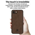 thumbnail image 6 of Mantto PU Leather Case for iPhone 16e,Retro Premium Luxury Slim Soft Non-Slip Grip Flexible Bumper Shockproof Full Body Protective Cover Phone Cases For iPhone 16e,Black, 6 of 10
