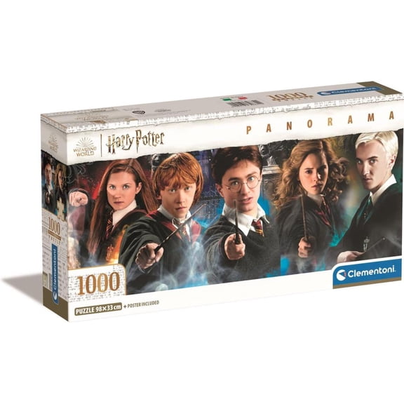 Clementoni 39874 Harry Potter Panorama 1000 Piece Puzzle