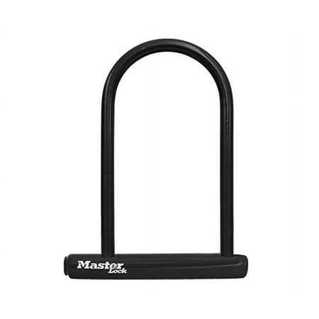 Master Lock Keyed U-Lock Unisex Locks Size 18X20  Color: Black