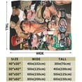 thumbnail image 4 of John Boxer Cena Blanket Throw Air Conditioning Blankets Soft Throws for Couch Bed All Seasons Use 50"x40", 4 of 8