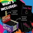 thumbnail image 4 of Art Set Purple Lady Bug 150 Rainbow Scratch Notes para niños, 4 of 8