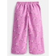 thumbnail image 2 of Wonder Nation Girls Wide Leg Fleece Pants, Sizes 4-18 & Plus, 2 of 3