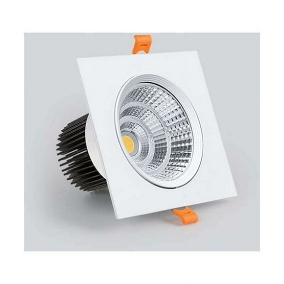 Advanced LED Downlight, High Gloss Surface With Durable Heat Dissipation, Waterproof Fire-Proof Design For KTV Basement Decor (Easy Installation)
