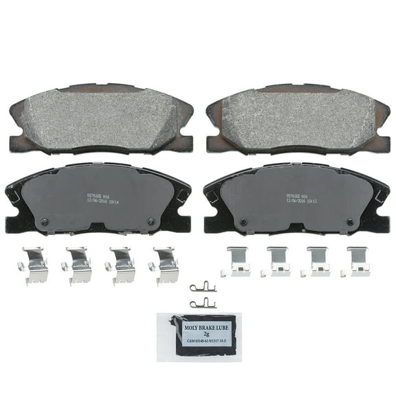 Wagner QuickStop ZX1767 Semi-Metallic Disc Brake Pad Set Fits select: 2014-2016,2021-2023 DODGE CHARGER