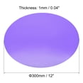 thumbnail image 2 of Uxcell Silicone Microwave Mat Heat Resistant Mat 12inch Purple, for Counter Top, Tableware, Microwave Oven Mat, 2 of 5