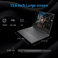 thumbnail image 5 of HP Victus Gaming Laptop, 15.6 FHD 144Hz Display, Ryzen 5 7535HS, AMD Radeon RX 6550M, 32GB DDR5 RAM, 1TB SSD, Wi-Fi 6, Backlit KB, Windows 11 Home, 5 of 6