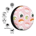 thumbnail image 4 of Goofa Cute Sushi Pattern Universal Tire Cover for Jeep, SUV, Truck, and Trailer – Waterproof, UV-Resistant,Easy to Install, Fits 14"-17" Tires-16 inch, 4 of 6
