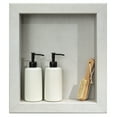 thumbnail image 2 of Palisade 17.5 in. x 15.5 in. Vinyl Waterproof Shower Niche Insert in Wintry Mix, 2 of 7